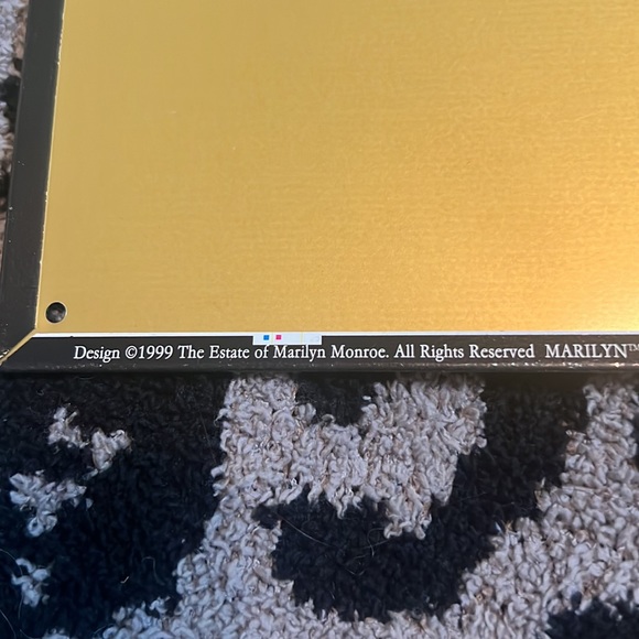 1999 Marilyn Monroe tin metal sign - Picture 3 of 5